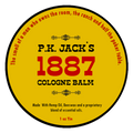 P.K. Jack's 1887 Cologne Balm