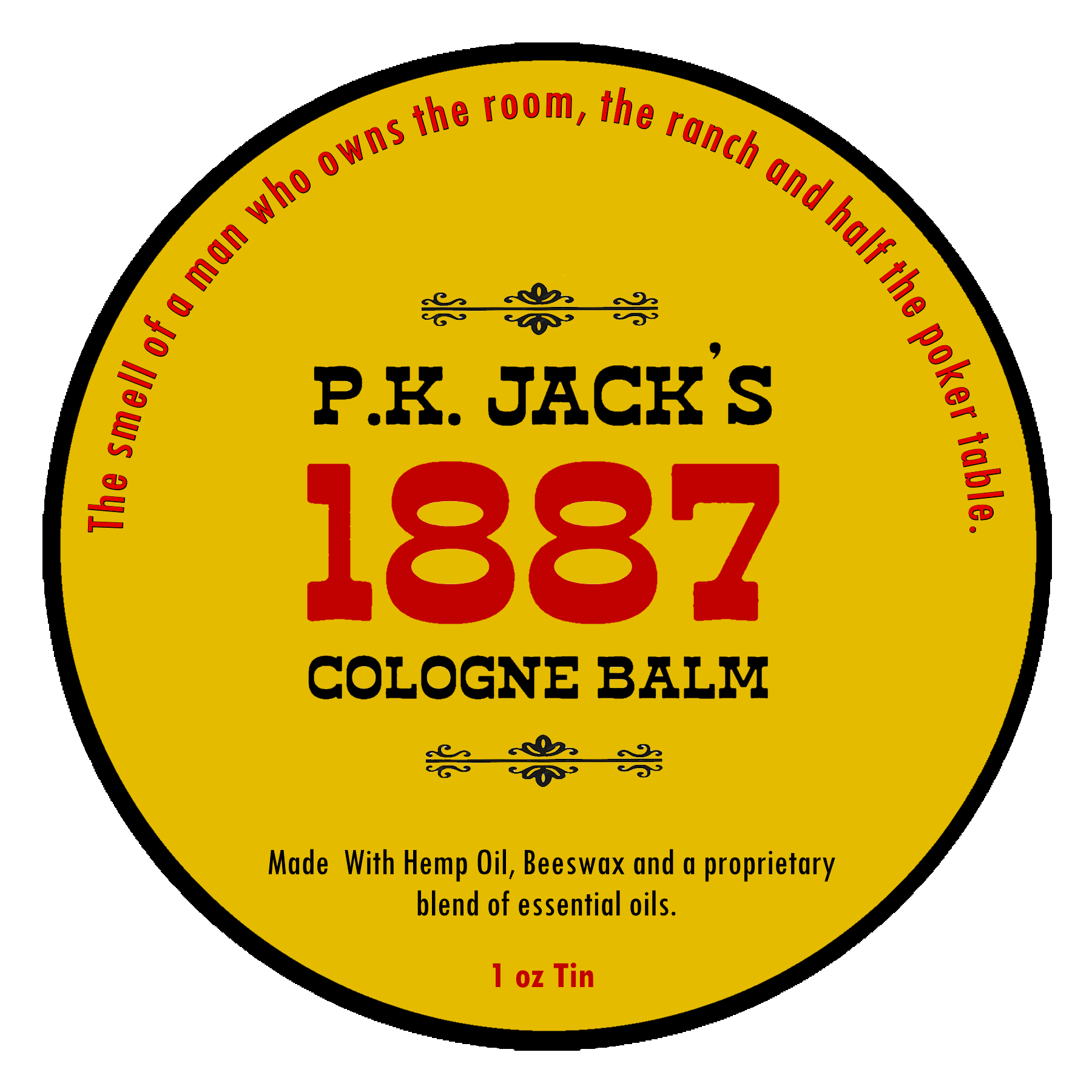P.K. Jack's 1887 Cologne Balm