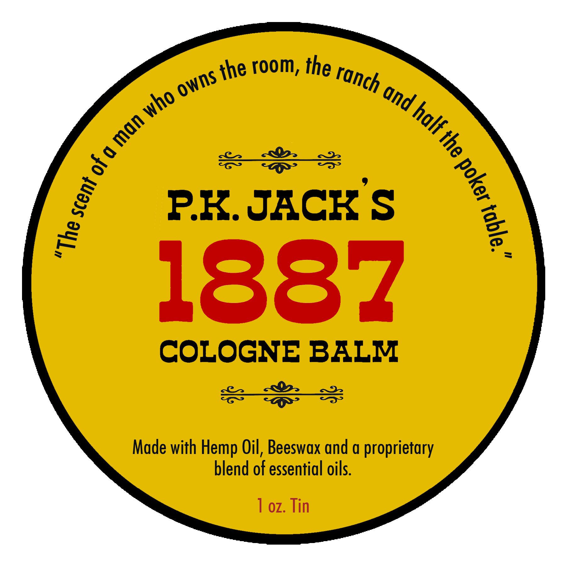 P.K. Jack's 1887 Cologne Balm