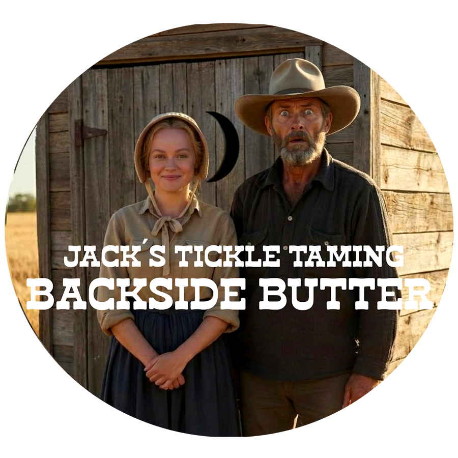 P.K. Jack's Tickle Taming Backside Butter