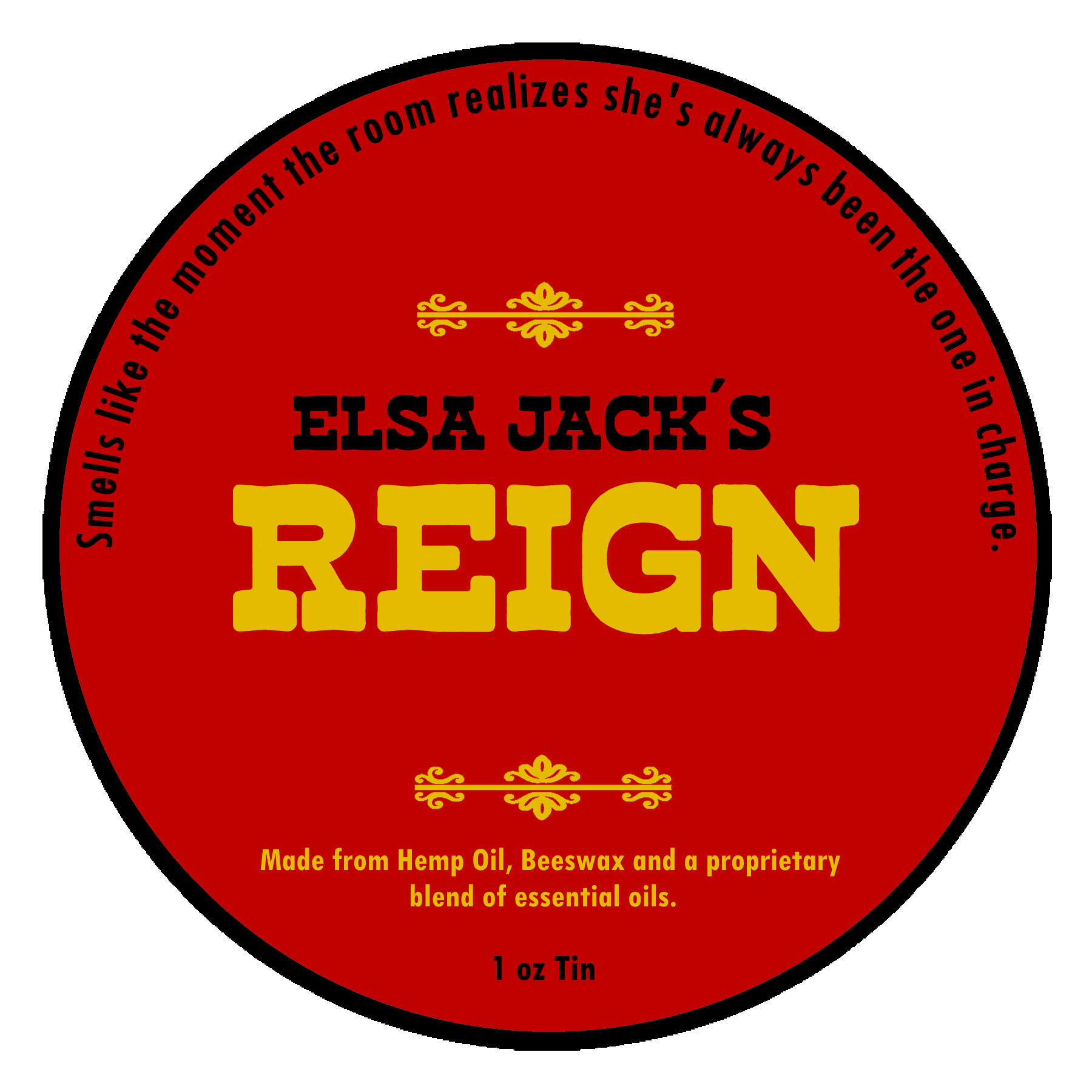 Elsa Jack's REIGN perfume balm
