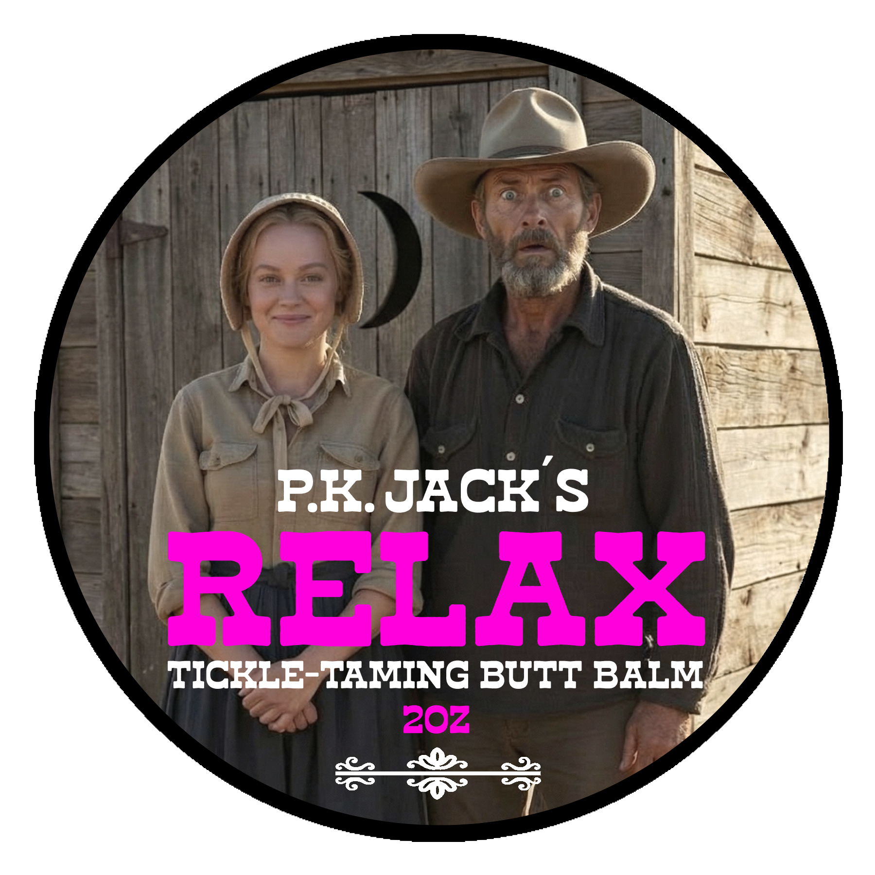 P.K. Jack's RELAX Tickle Taming Butt Balm